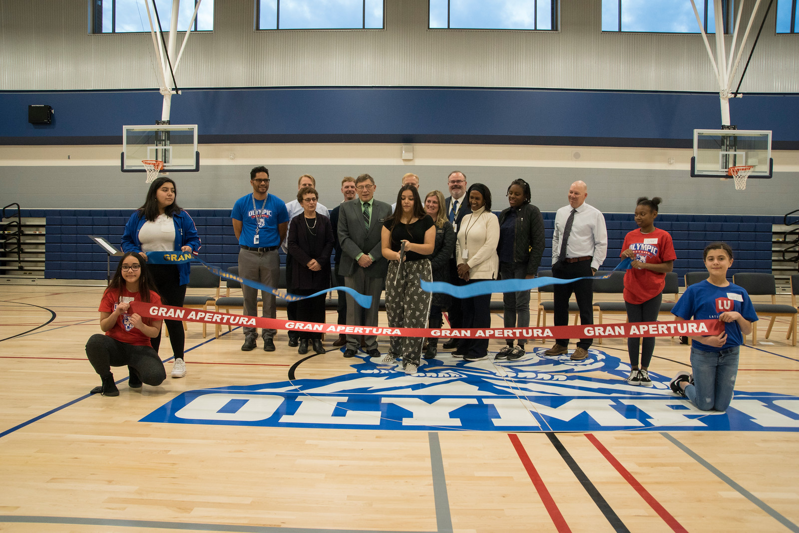 Grand opening of Olympic. 